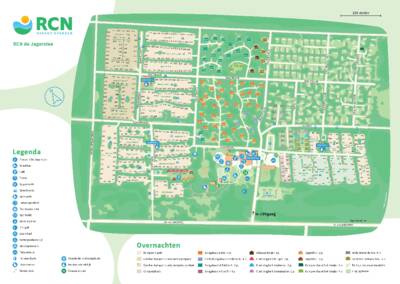 Park map RCN de Jagerstee