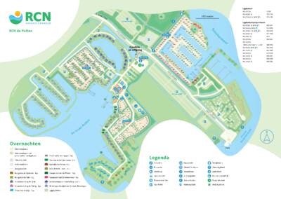 Park map RCN de Potten