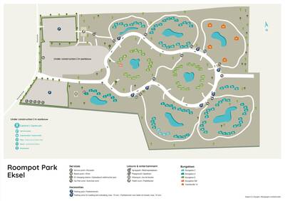 Park map Roompot Park Eksel