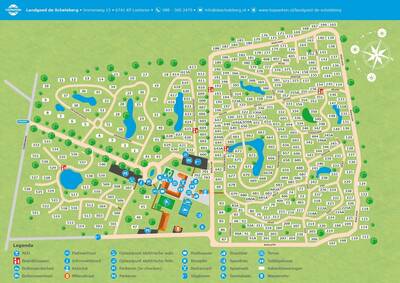 Park map Topparken Landgoed de Scheleberg