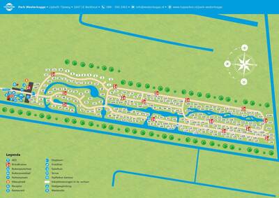 Park map Topparken Park Westerkogge