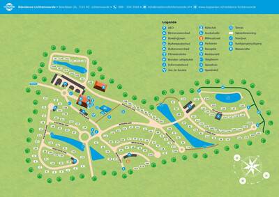 Park map Topparken Residence Lichtenvoorde