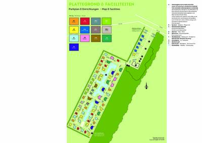 Park map Amerongse Berg