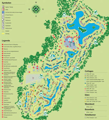 Park map centerparcs Bispinger Heide