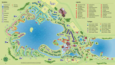 Park map centerparcs De Huttenheugte