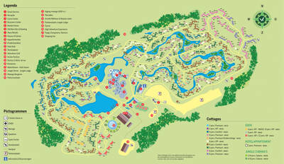 Park map centerparcs Het Heijderbos