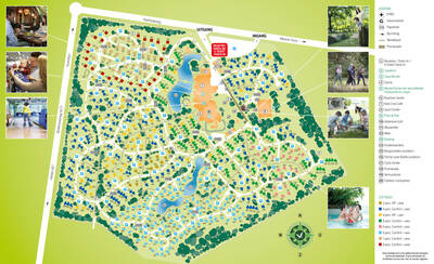 Park map centerparcs Limburgse Peel