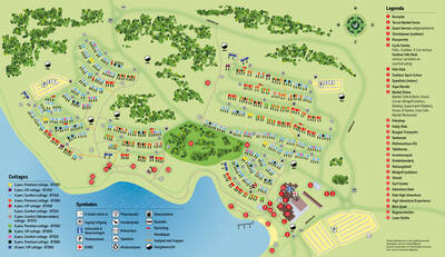 Park map centerparcs Park Bostalsee