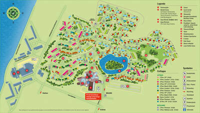 Park map centerparcs Park Zandvoort