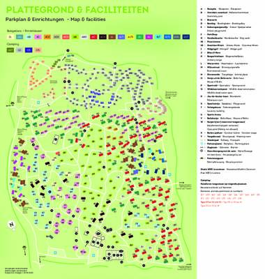 Park map Coldenhove