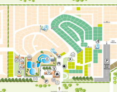 Park map Côte de Nacre