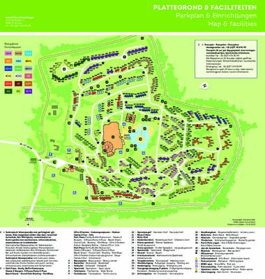 Park map De Lommerbergen