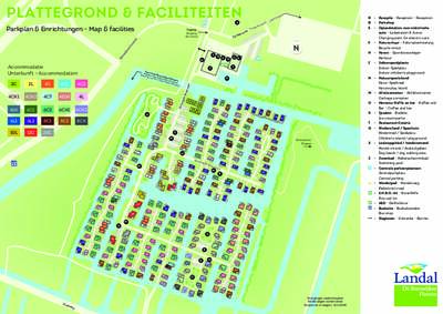 Park map De Reeuwijkse Plassen