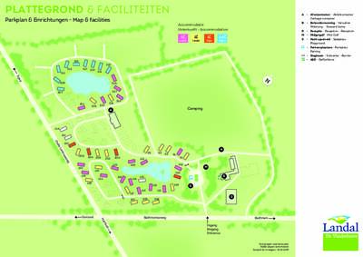 Park map De Vlinderhoeve