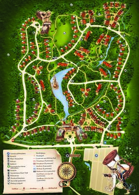 Park map Efteling Bosrijk