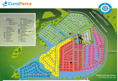 Park map EuroParcs Buitenhuizen