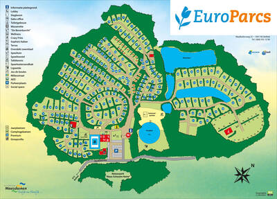 Park map EuroParcs Maasduinen