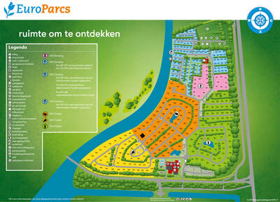Park map EuroParcs Molengroet