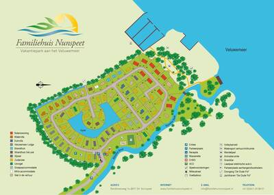 Park map Familiehuis Nunspeet