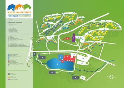 Park map Ferienpark Hambachtal succesholidayparcs