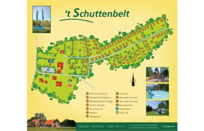 Park map of Holiday Center 't Schuttenbelt
