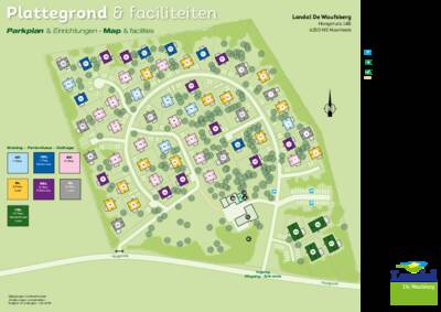 Park map Landal de Waufsberg