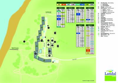 Park map Landal Fyrklit