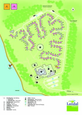 Park map Landal Middelfart