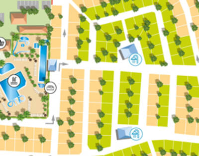 Park map Le Littoral