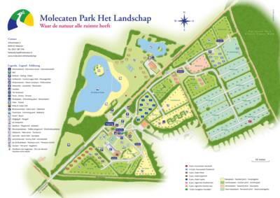 Park map Molecaten het Landschap