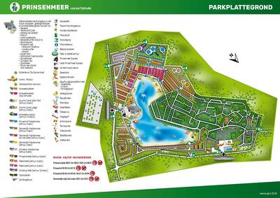 Park map Oostappen Prinsenmeer