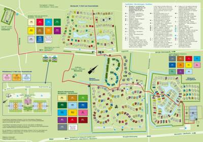 Park map Residence ’t Hof van Haamstede