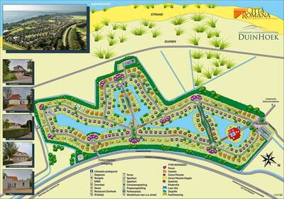 Park map Resort Città Romana