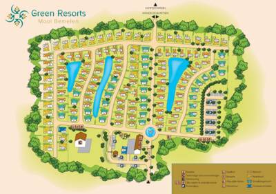 Park map Resort Mooi Bemelen