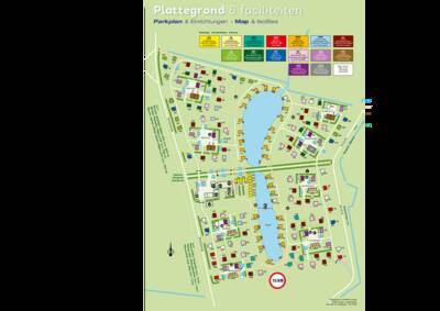 Park map Strand Resort Nieuwvliet-Bad