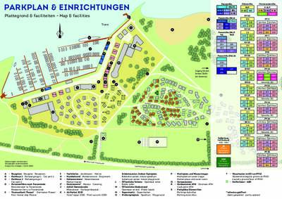 Park map Travemunde