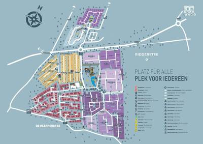 Park map Vakantiepark De Klepperstee