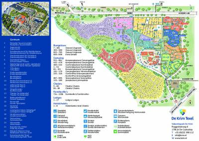 Park map vakantiepark de Krim