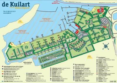 Plattegrond Vakantiepark De Kuilart