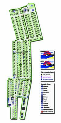 Plattegrond Vakantiepark Merlo