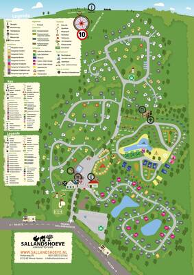 Park map Vakantiepark Sallandshoeve