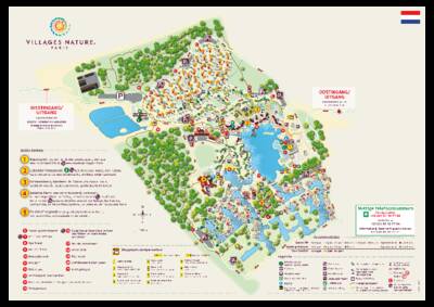 Park map Villages Nature Paris