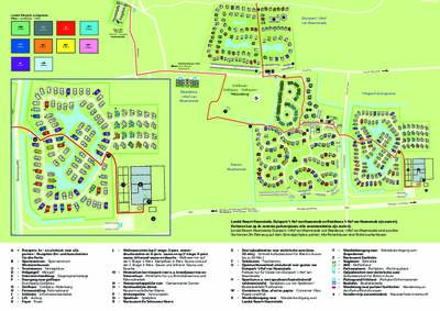 Park map Villapark Livingstone