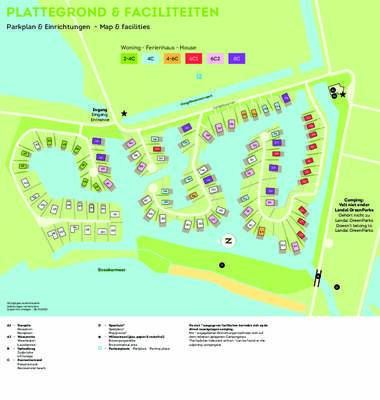 Park map Waterpark Sneekermeer