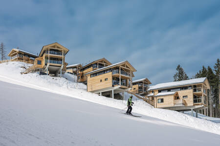 Detached chalets directly on the ski slope at Alps Resorts Alpenchalets Reiteralm