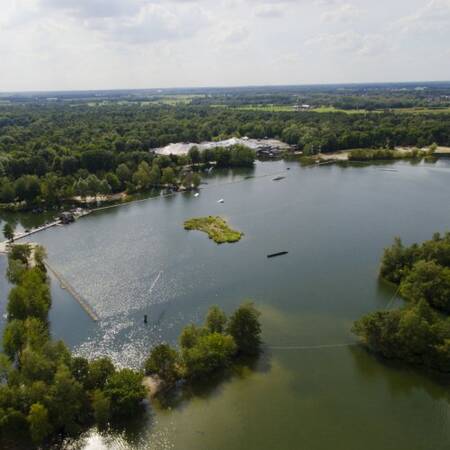 Aerial view of Center Parcs De Kempervennen