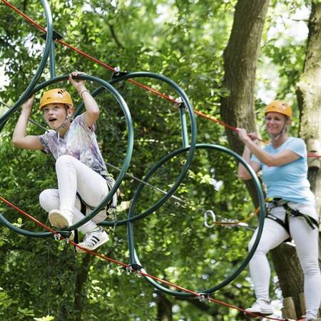 Take on the adventure at the High Adventure Experience of Center Parcs Het Heijderbos