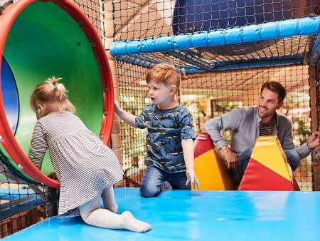 Children's fun in the indoor play paradise BALUBA in Center Parcs Het Meerdal
