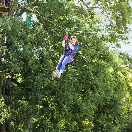 Climb and clamber in Center Parcs Le Lac d'Ailette's brand new High Adventure Trail