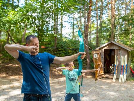 Center Parcs Les Bois-Francs archery activity